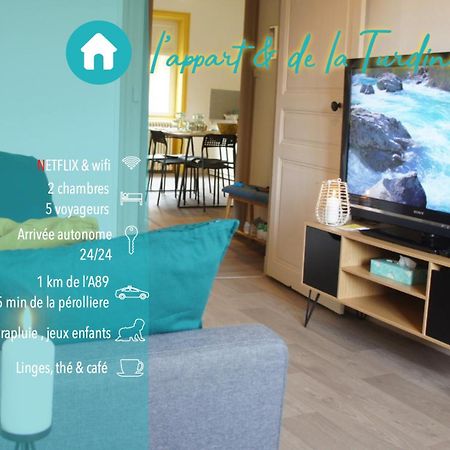 L'Appart & De La Turdine A L'Arbresle Entree Autonome Eveux Zewnętrze zdjęcie